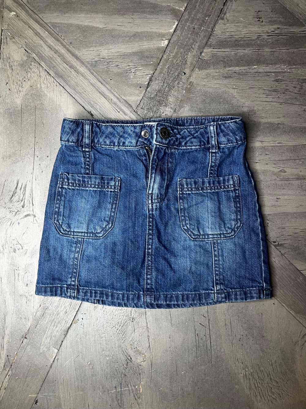 OshKosh B'gosh Blue Denim Pocket Skirt